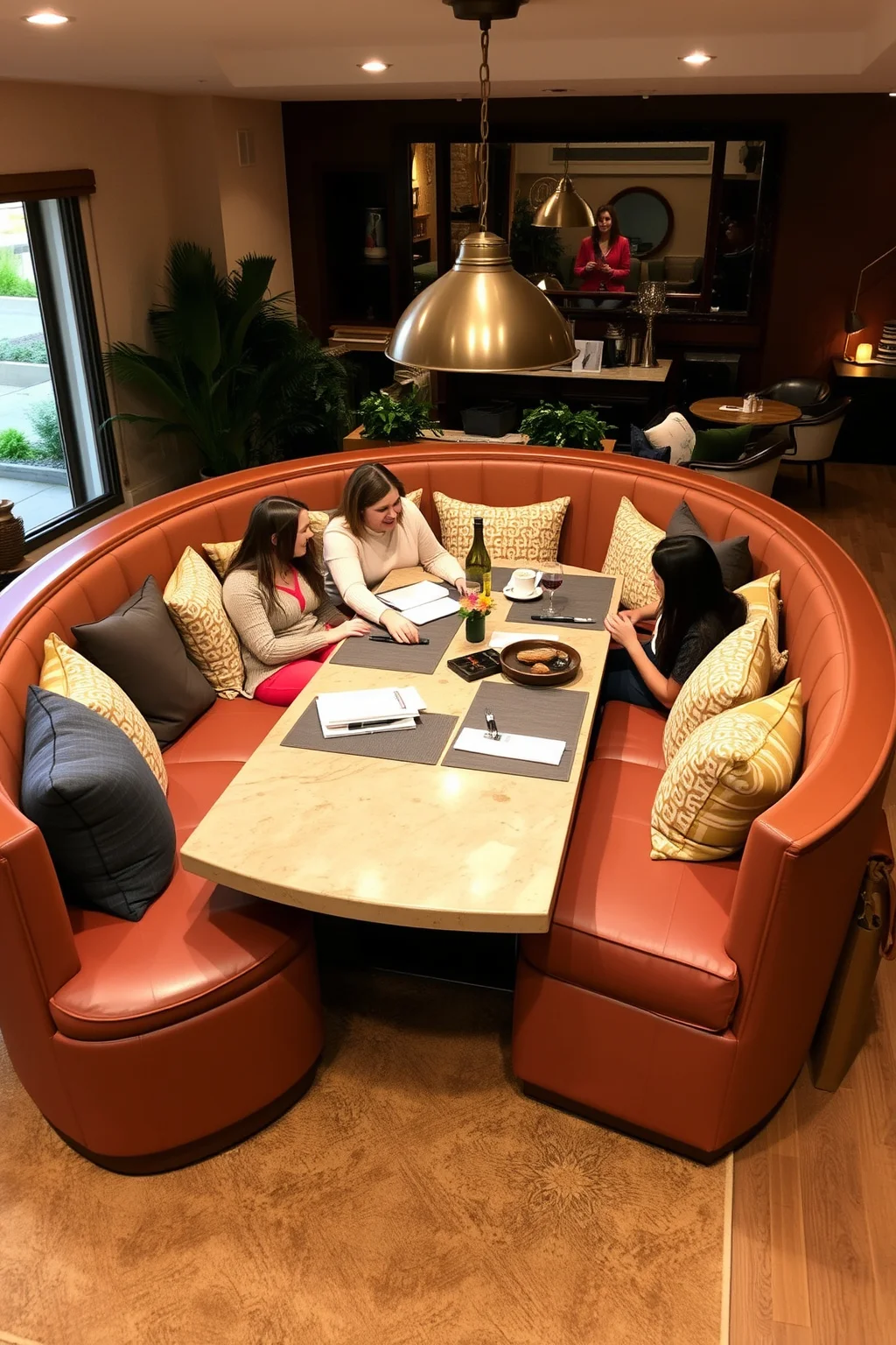 9. Sectional Banquette