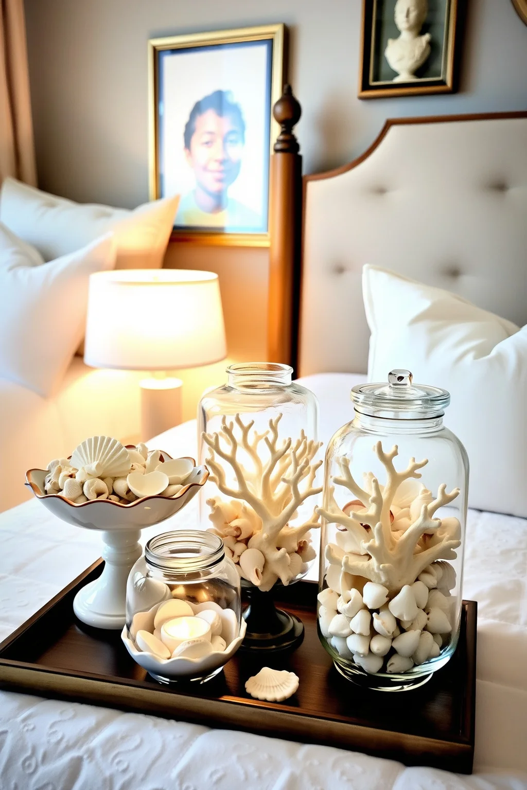 9. Shell and Coral Decor