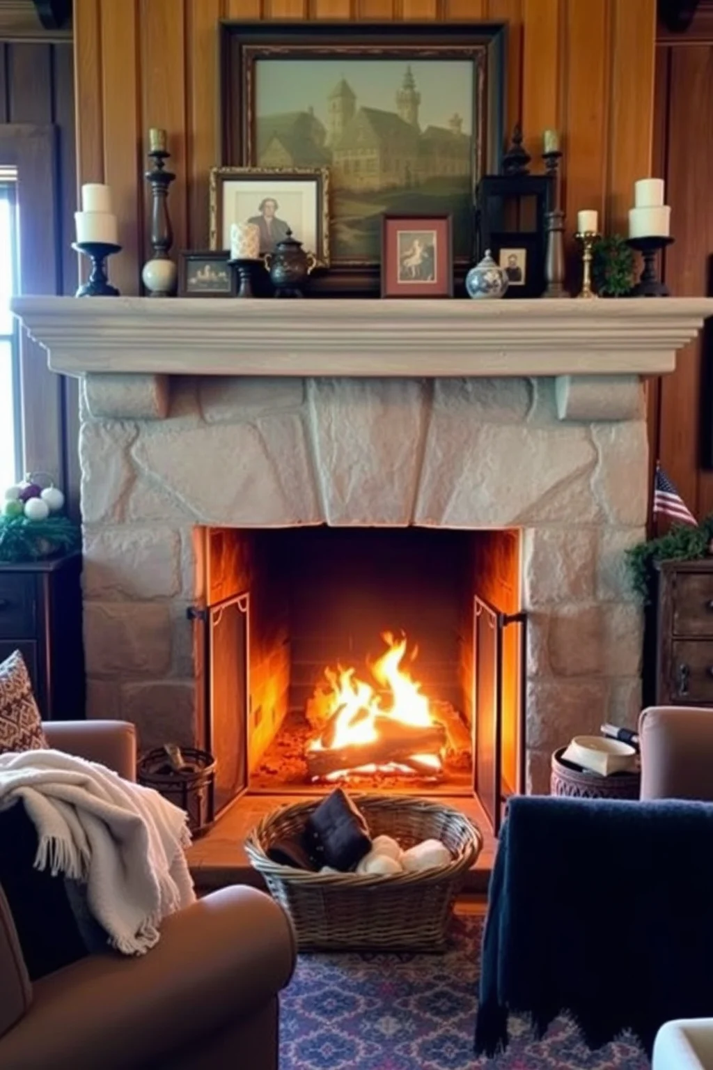 13. Traditional Hearth Fireplace