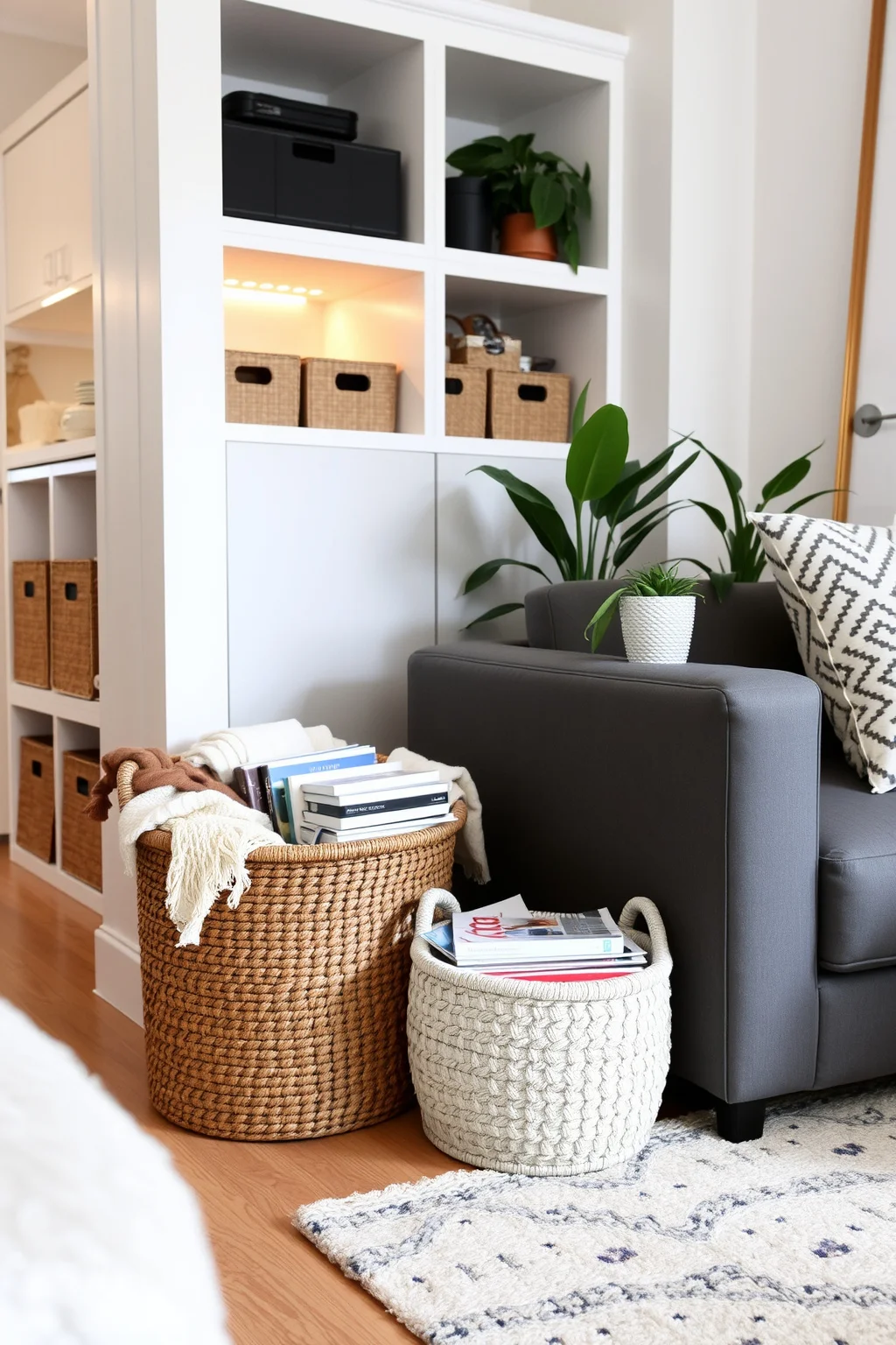 14. Limit Clutter with Smart Storage Solutions