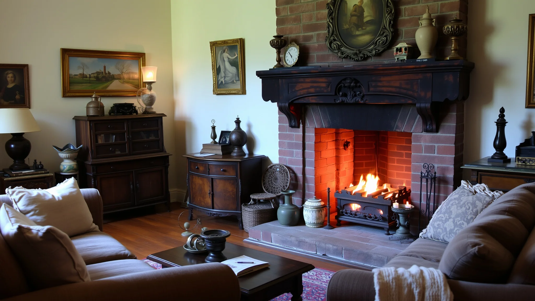 15 Vintage Fireplace Ideas Full of Timeless Character