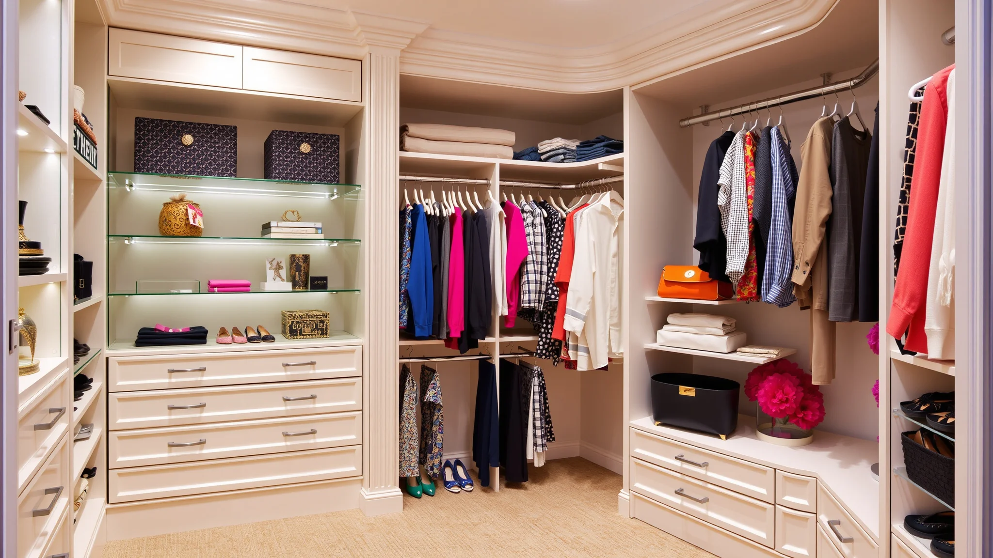 15 Walk-In Closet Ideas for a Beautiful Organized Space