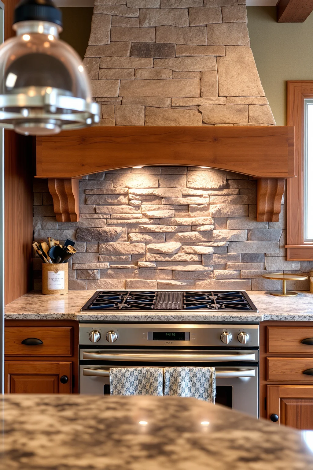 5. Stone Accents